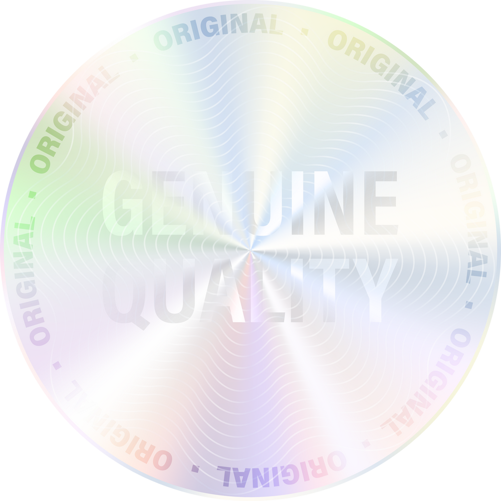 Hologram Label. Quality Holographic Sticker.